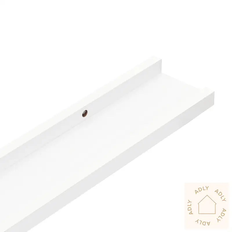 Vegghyller 4 Stk Hvit 40X9X3 Cm