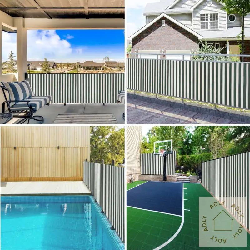 Skjermnett Grønn Og Hvit 1,5X10 M Hdpe 75 G/M²