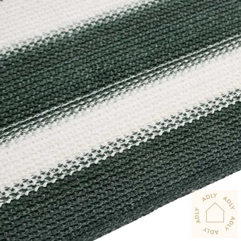 Skjermnett Grønn Og Hvit 1,2X25 M Hdpe 75 G/M²