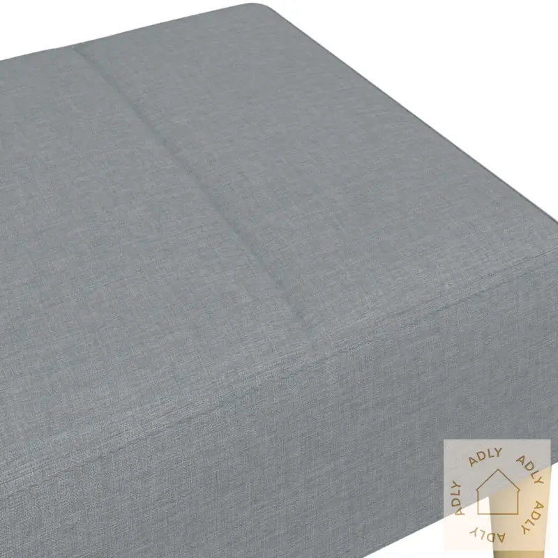 Fotskammel Lysegrå 77X55X31 Cm Stoff