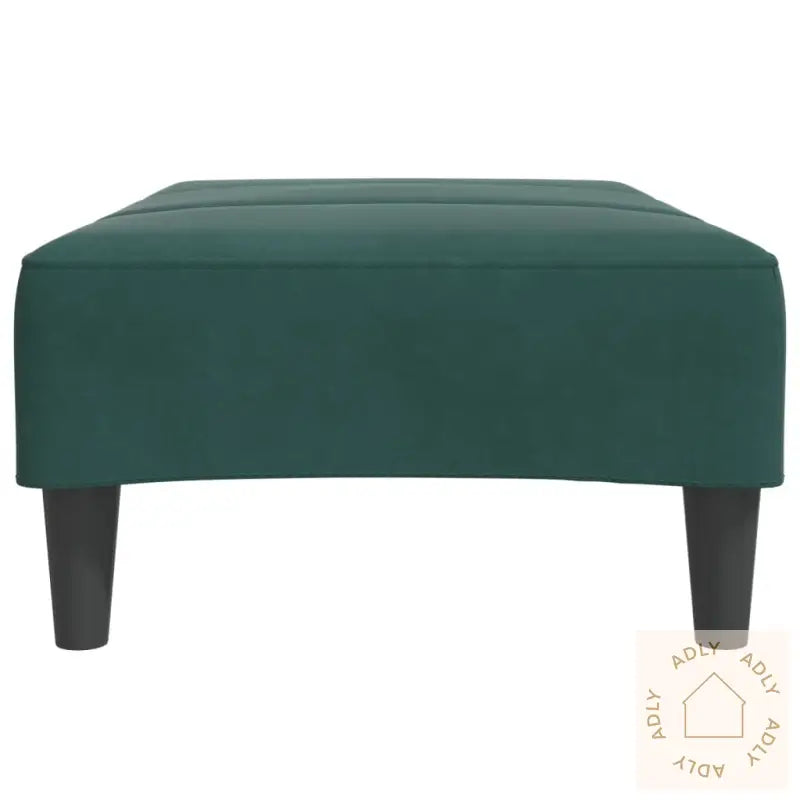 Fotskammel Svart 77X55X31 Cm Fløyel