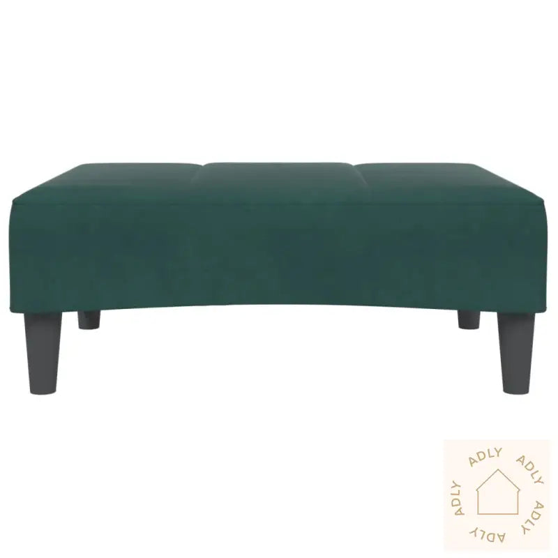 Fotskammel Svart 77X55X31 Cm Fløyel