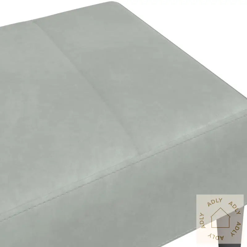 Fotskammel Lysegrå 77X55X31 Cm Fløyel