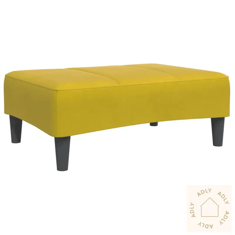 Fotskammel Svart 77X55X31 Cm Fløyel