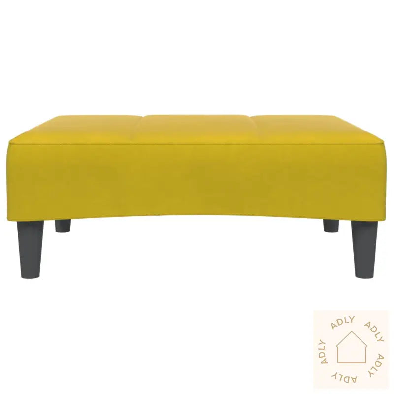 Fotskammel Svart 77X55X31 Cm Fløyel