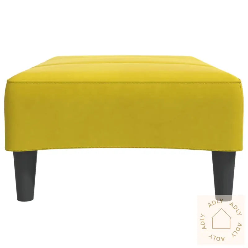 Fotskammel Svart 77X55X31 Cm Fløyel