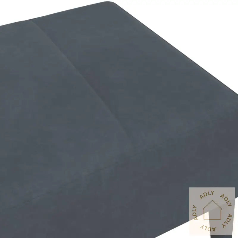 Fotskammel Svart 77X55X31 Cm Fløyel