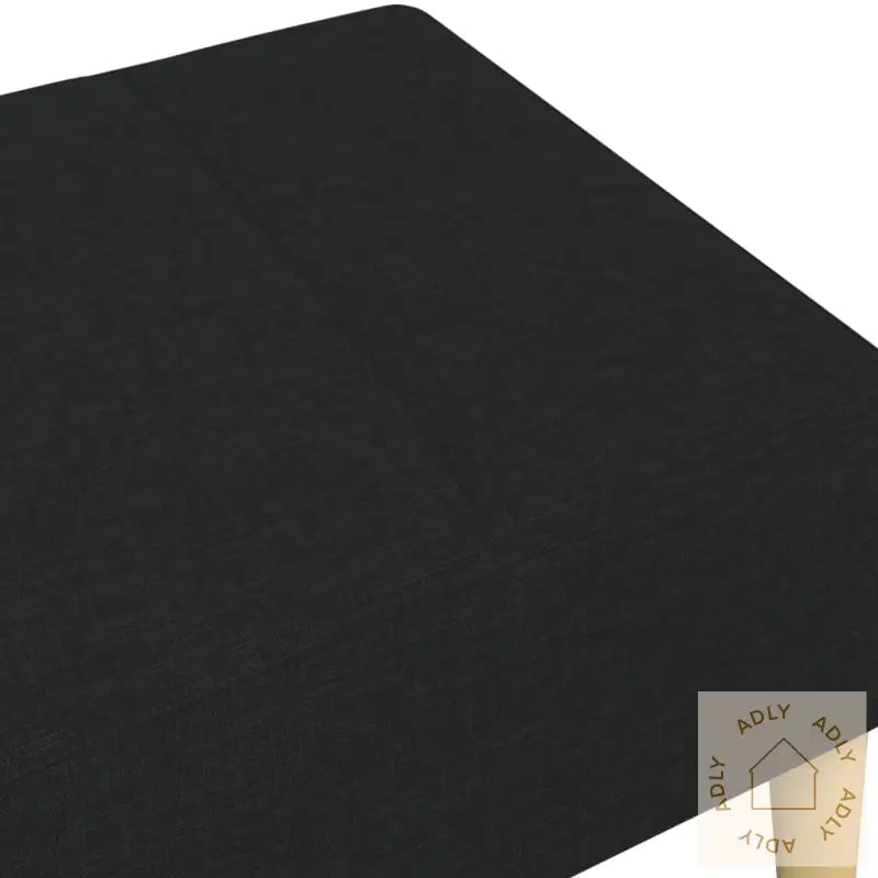 Fotskammel Svart 77X55X31 Cm Stoff