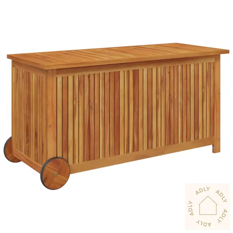 Putekasse Med Hjul 113X50X58 Cm Heltre Akasie
