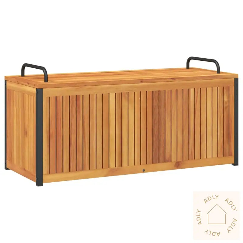 Putekasse 110X45X42/53 Cm Heltre Akasie Og Stål