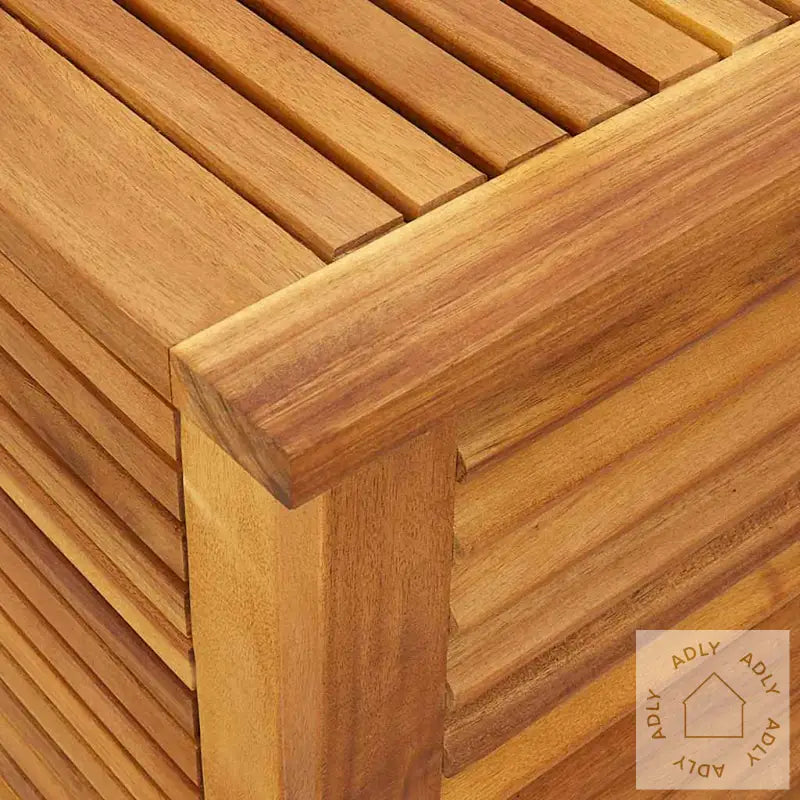 Putekasse Med Lameller 150X50X56 Cm Heltre Akasie