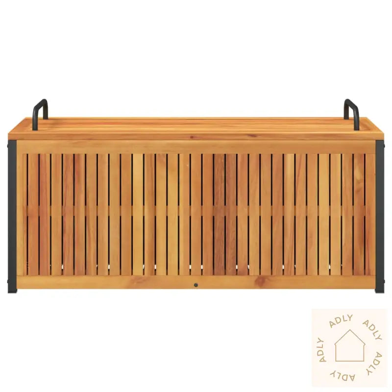 Putekasse 110X45X42/53 Cm Heltre Akasie Og Stål