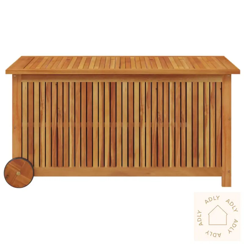 Putekasse Med Hjul 113X50X58 Cm Heltre Akasie