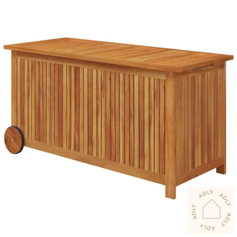 Putekasse Med Hjul 113X50X58 Cm Heltre Akasie