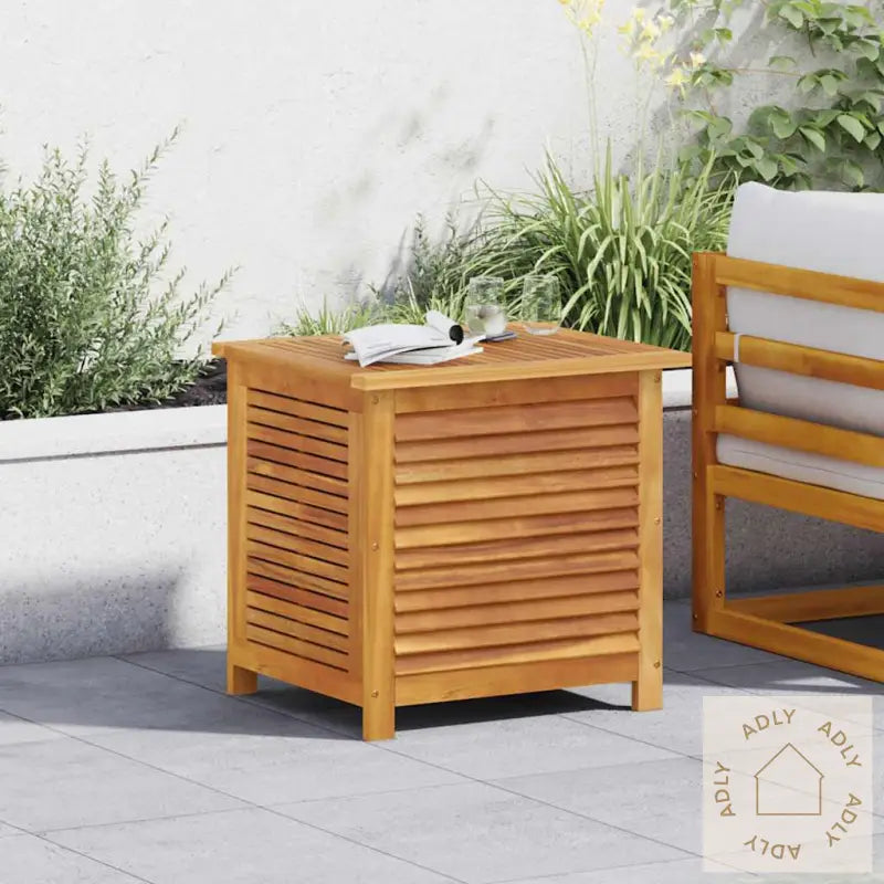 Putekasse Med Lameller 60X50X56 Cm Heltre Akasie