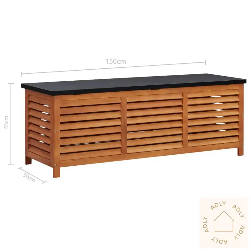 Oppbevaringsboks Til Hage 150X50X55 Cm Heltre Eukalyptus