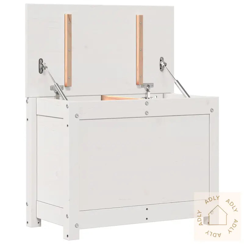 Putekasse Hvit 60X32X45,5 Cm Heltre Furu