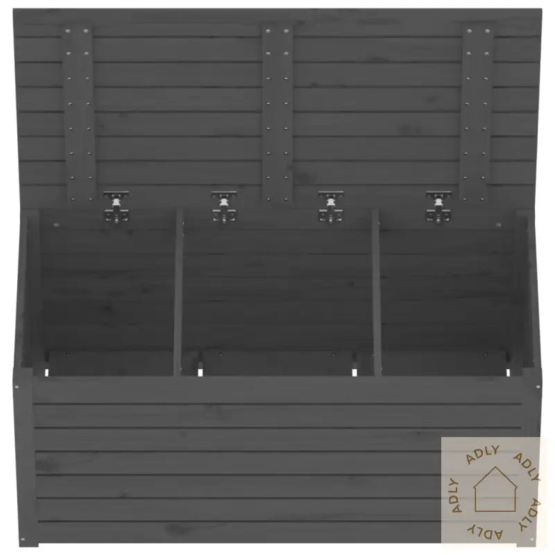Hagekasse Grå 101X50,5X46,5 Cm Heltre Furu