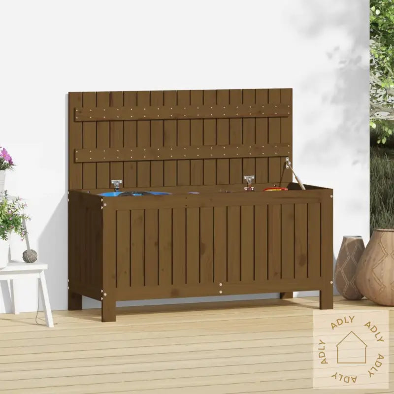 Putekasse Honningbrun 108X42,5X54 Cm Heltre Furu