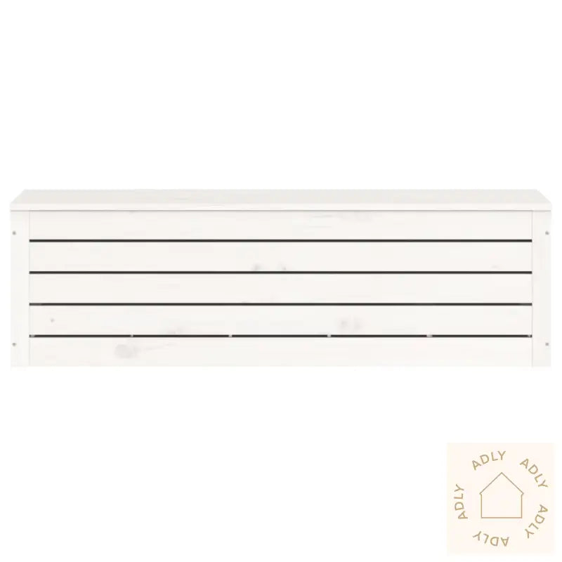 Putekasse Hvit 109X36,5X33 Cm Heltre Furu
