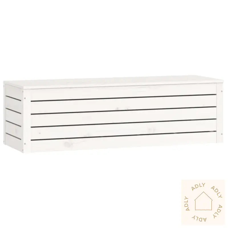 Putekasse Hvit 109X36,5X33 Cm Heltre Furu
