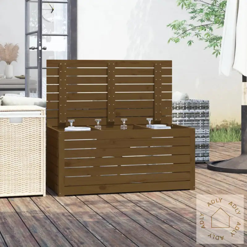 Hagekasse Honningbrun 101X50,5X46,5 Cm Heltre Furu