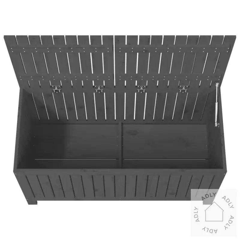 Putekasse Grå 121X55X64 Cm Heltre Furu