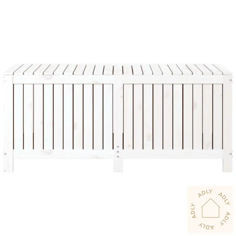 Putekasse Hvit 147X68X64 Cm Heltre Furu