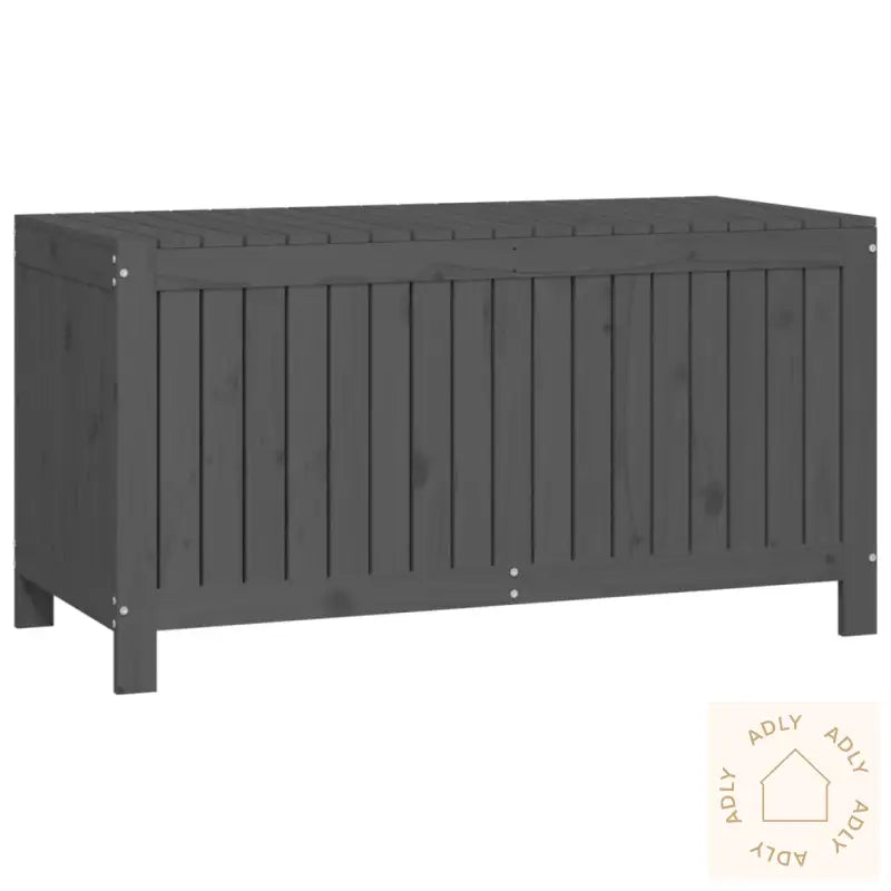 Putekasse Grå 121X55X64 Cm Heltre Furu