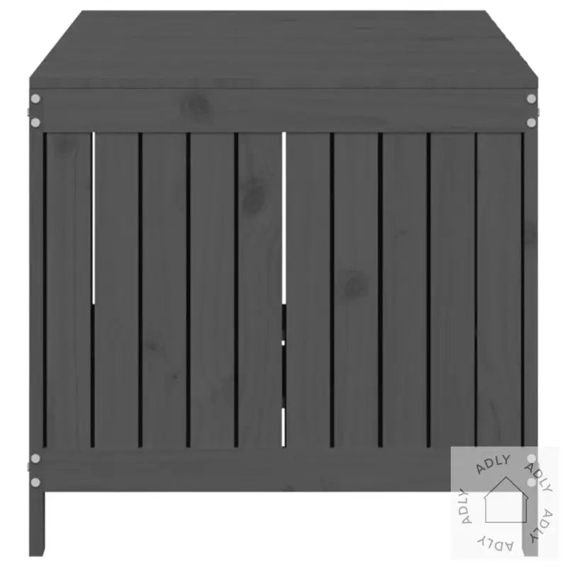 Putekasse Grå 147X68X64 Cm Heltre Furu