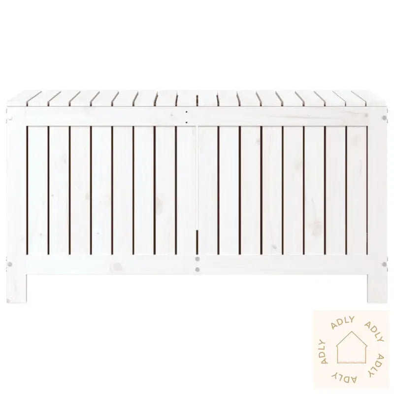 Putekasse Hvit 115X49X60 Cm Heltre Furu