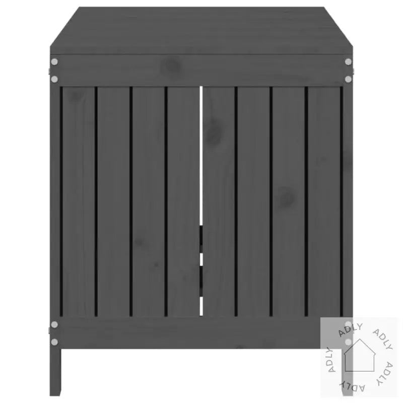Putekasse Grå 121X55X64 Cm Heltre Furu