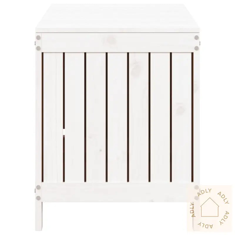 Putekasse Hvit 115X49X60 Cm Heltre Furu