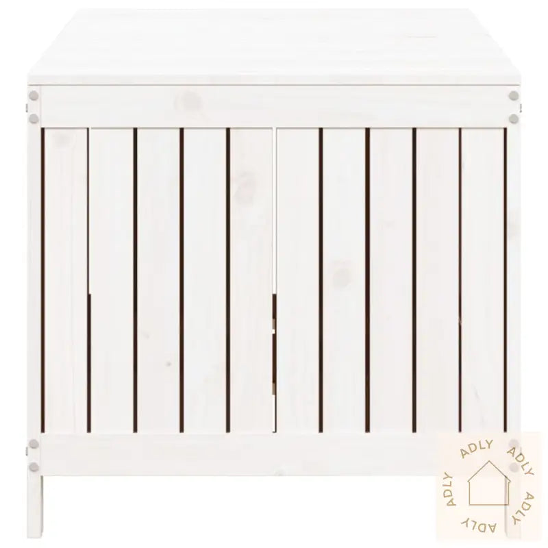 Putekasse Hvit 147X68X64 Cm Heltre Furu