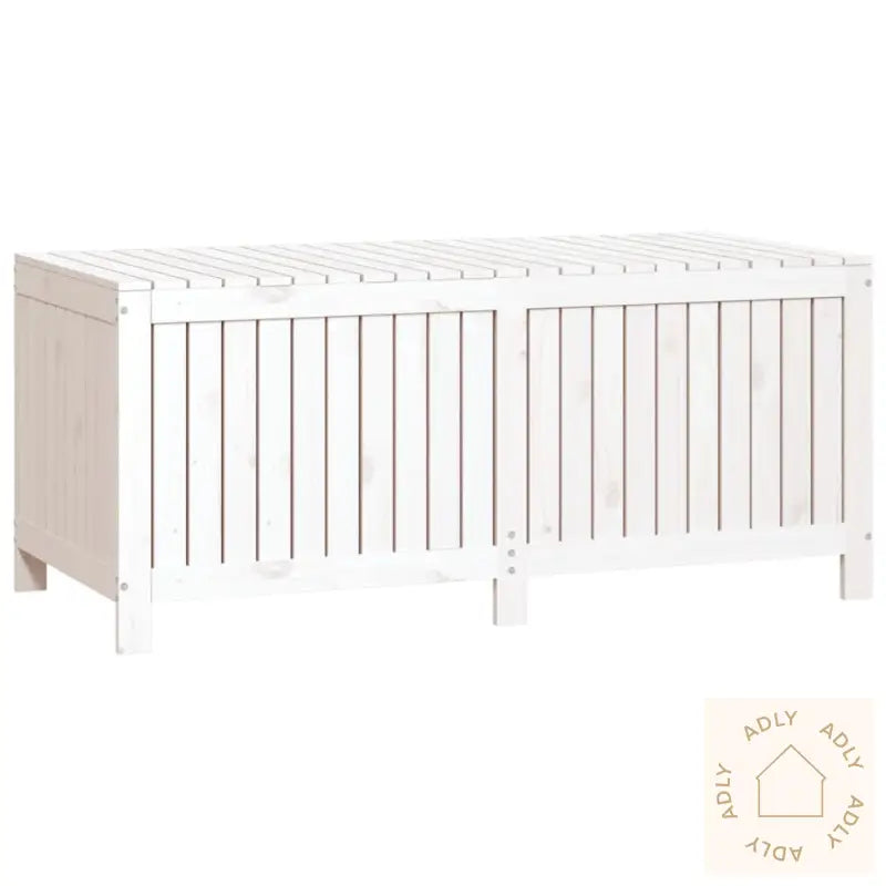 Putekasse Hvit 147X68X64 Cm Heltre Furu