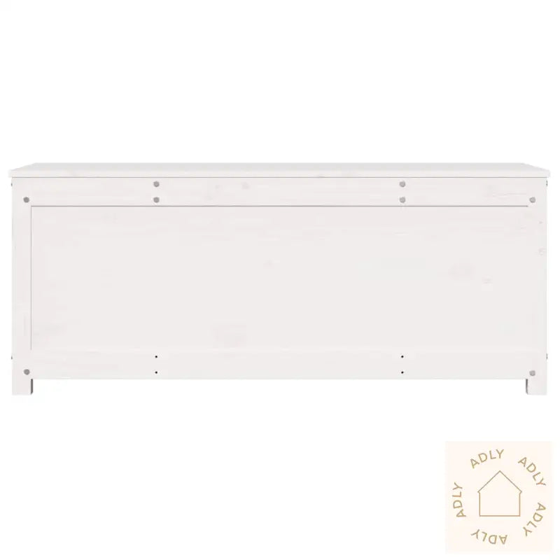 Putekasse Hvit 110X50X45,5 Cm Heltre Furu