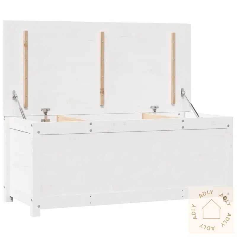 Putekasse Hvit 110X50X45,5 Cm Heltre Furu
