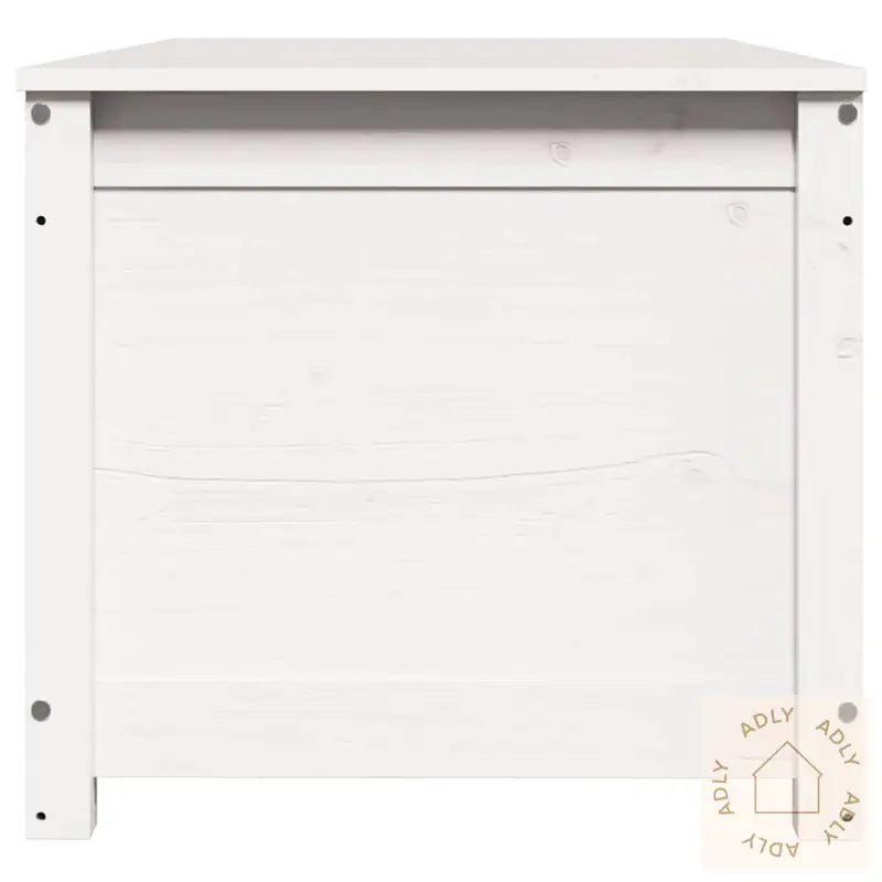 Putekasse Hvit 110X50X45,5 Cm Heltre Furu