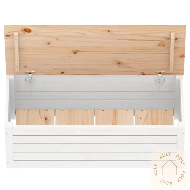 Putekasse Hvit 89X36,5X33 Cm Heltre Furu