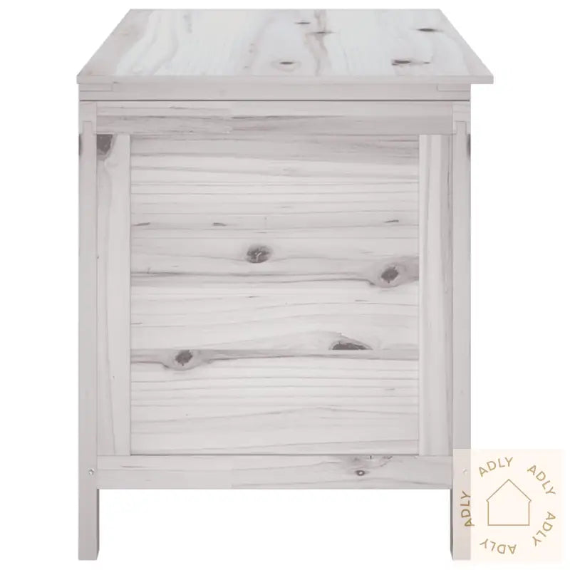 Putekasse Hvit 99X49,5X58,5 Cm Heltre Gran