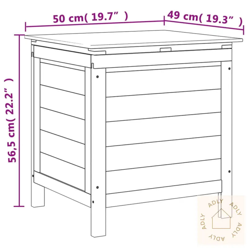 Putekasse 50X49X56,5 Cm Heltre Gran