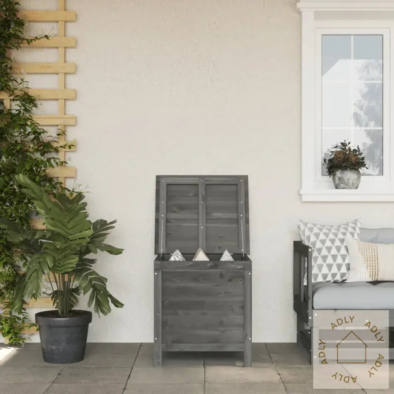 Putekasse Antrasitt 50X49X56,5 Cm Heltre Gran