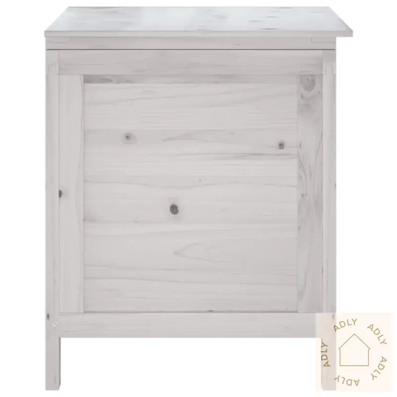 Putekasse Hvit 50X49X56,5 Cm Heltre Gran