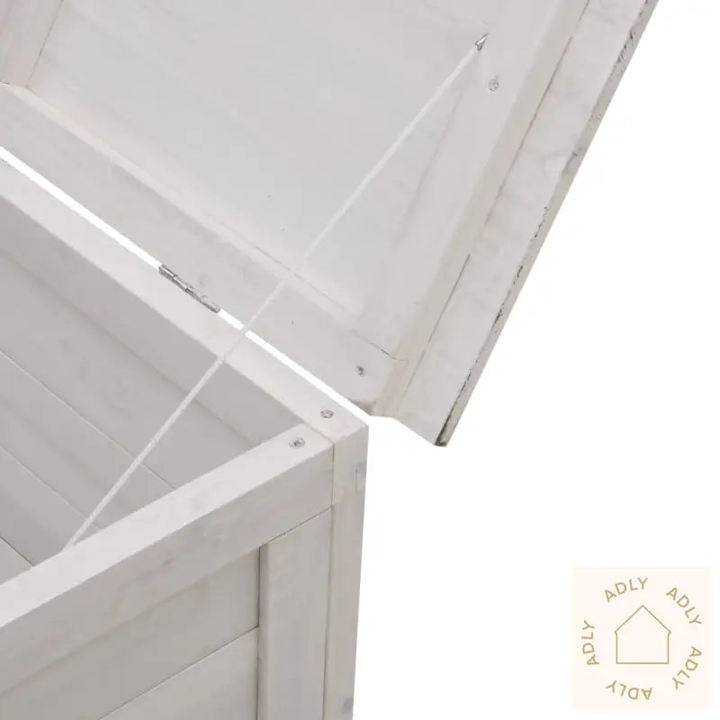 Putekasse Hvit 50X49X56,5 Cm Heltre Gran