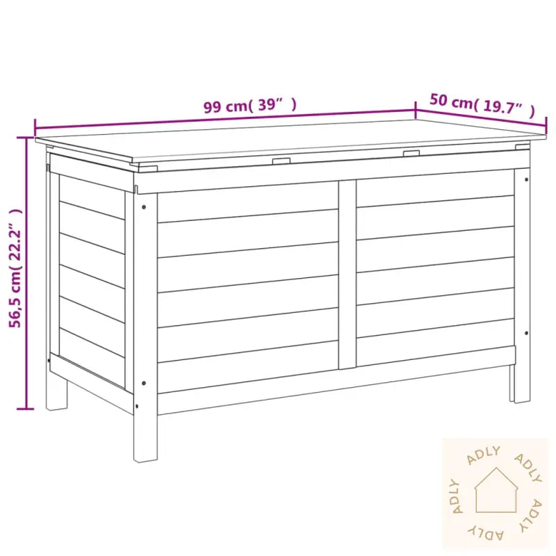 Putekasse 99X50X56,5 Cm Heltre Gran