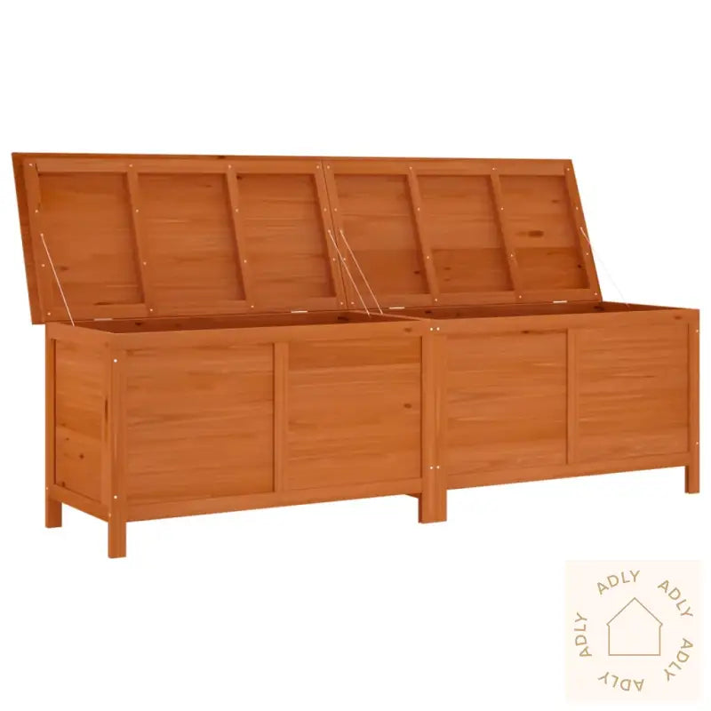 Putekasse Brun 198,5X50X56,5 Cm Heltre Gran