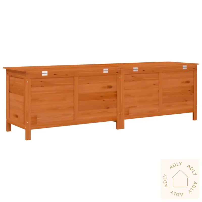 Putekasse Brun 198,5X50X56,5 Cm Heltre Gran