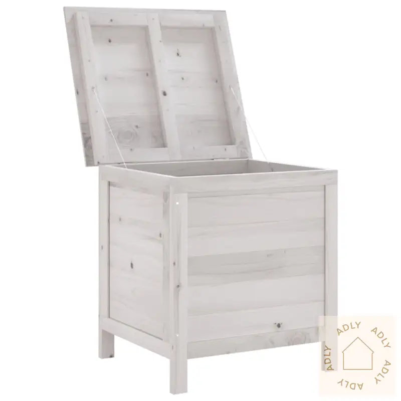 Putekasse Hvit 50X49X56,5 Cm Heltre Gran