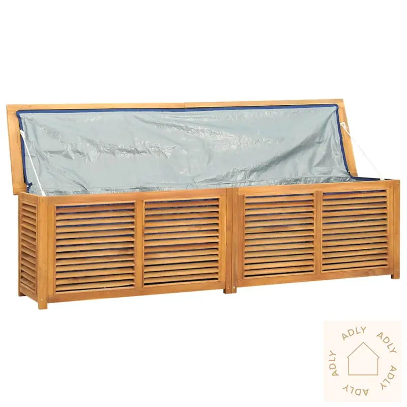 Putekasse Med Pose 200X50X53 Cm Heltre Teak
