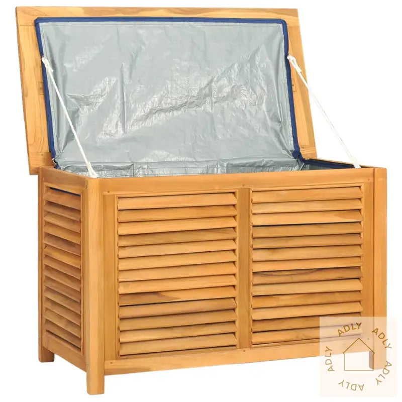 Putekasse Med Pose 90X50X58 Cm Heltre Teak